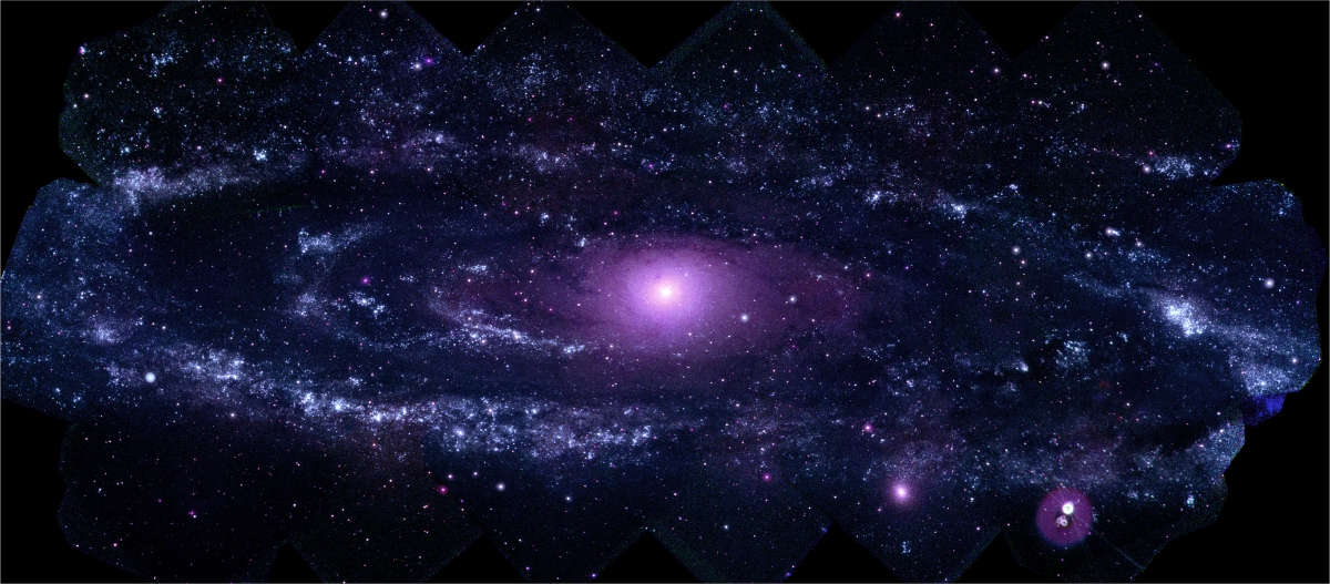 تصاویر کهکشان و ارتباط با باز بودن نسبت به تجربیات جدید