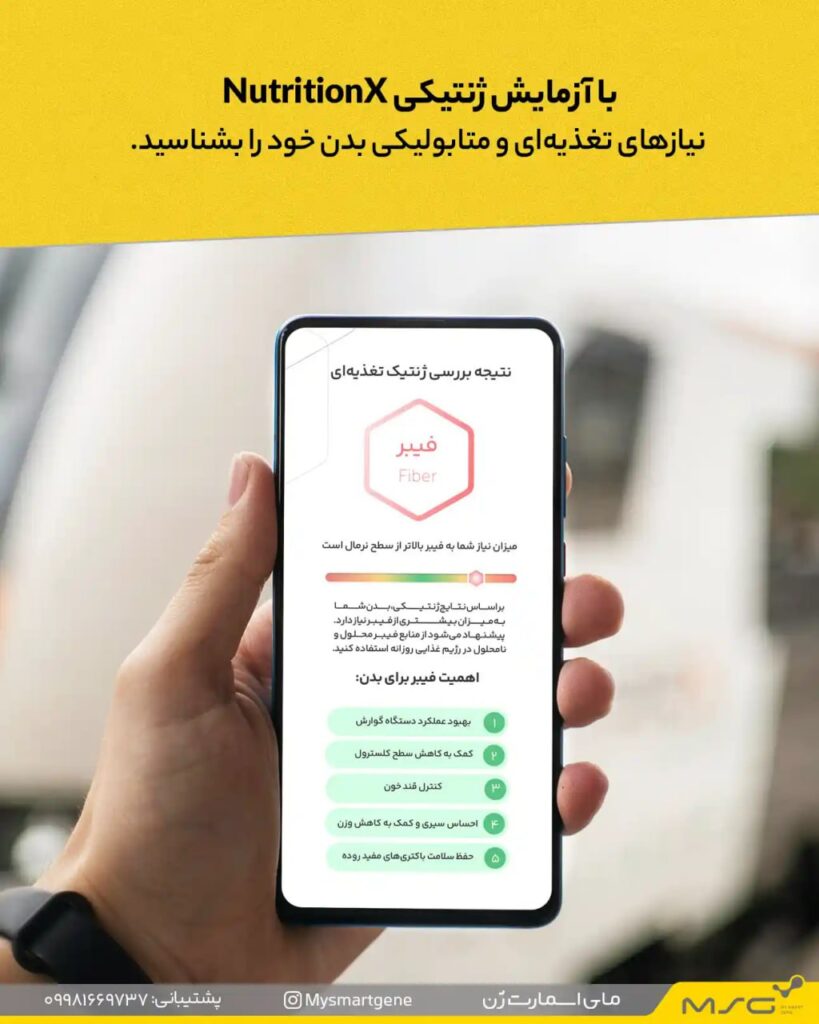 نقش فیبر در بدن