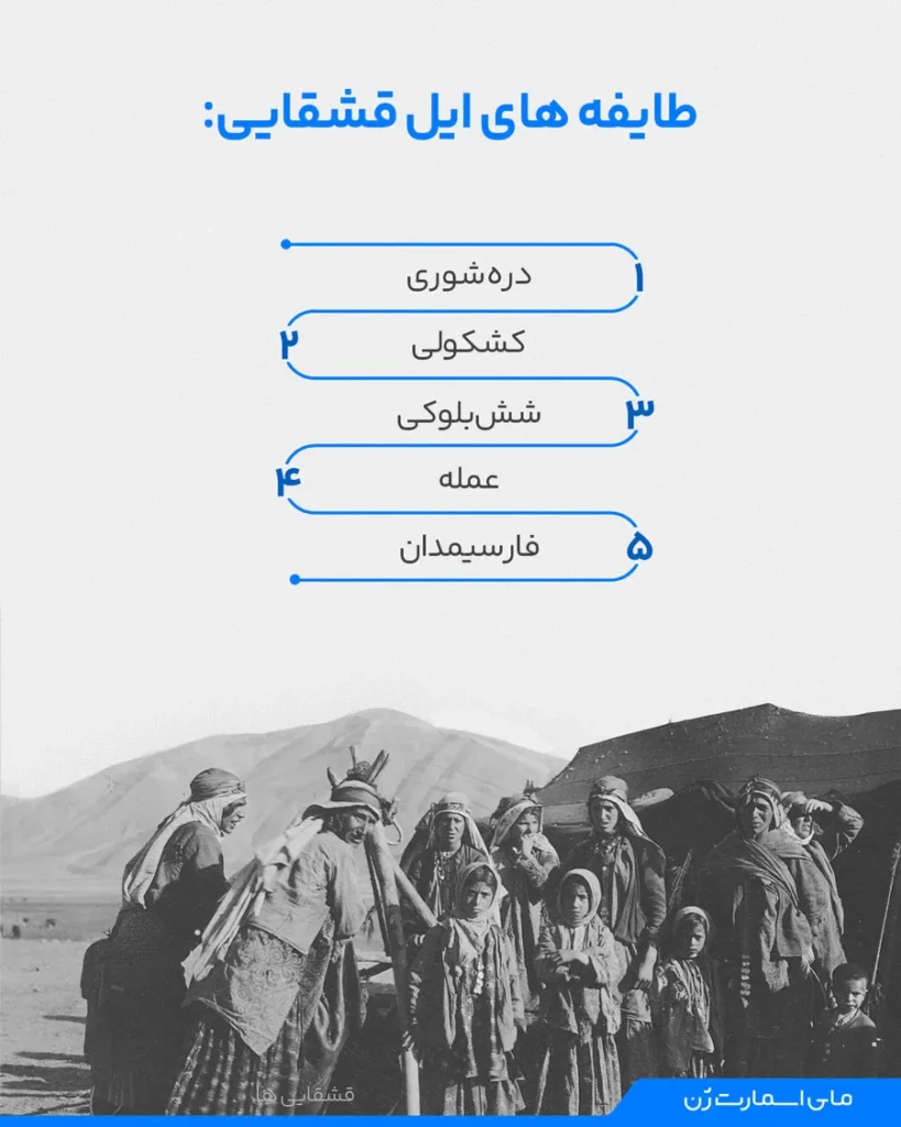ایل قشقایی از کجا آمده و چند طایفه دارند؟ ژنتیک قشقاییها