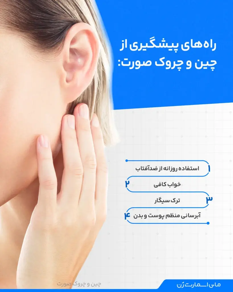 راههای پیشگیری از چین و چروک