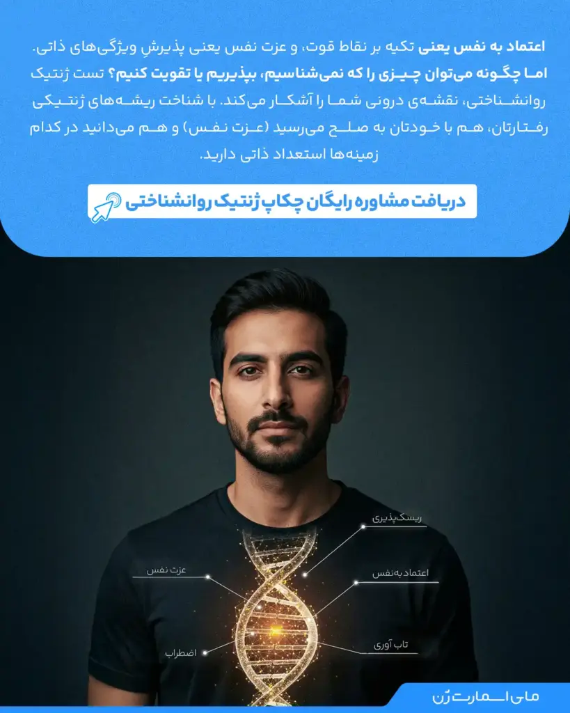 بنر تست ژنتیک شخصیت